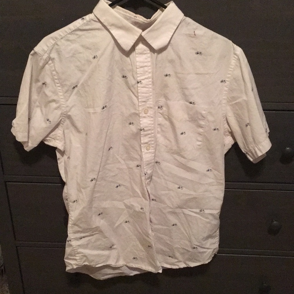 Men’s short sleeve button up